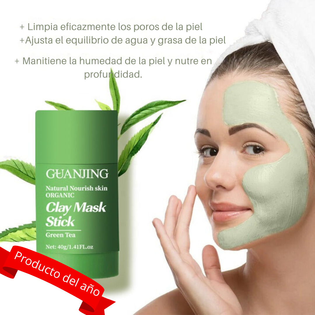 MASCARILLA SOLIDA DE TE VERDE 40G